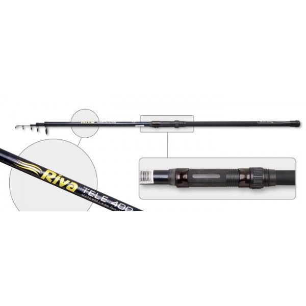 Удочка с кольцами Akara Riva 40024. 4 м. стекловолокно. тест: 10-40 г. 240 г