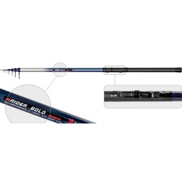 Удочка с кольцами Akara Raider Bolo 1506. 6 м. стекловолокно. тест: 5-25 г. 570 г