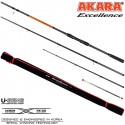 Удилище фидерное Akara Excellence Feeder TX-30, углеволокно, 3.9 м, тест: 90-120-150 г, 284 г