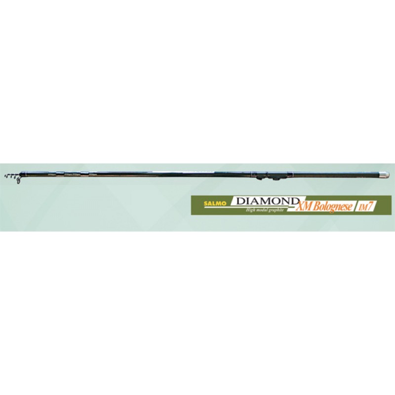 Удилище болонское SALMO DIAMOND XM BOLOGNESE 5.0м, графит, тест 5-15, 290гр