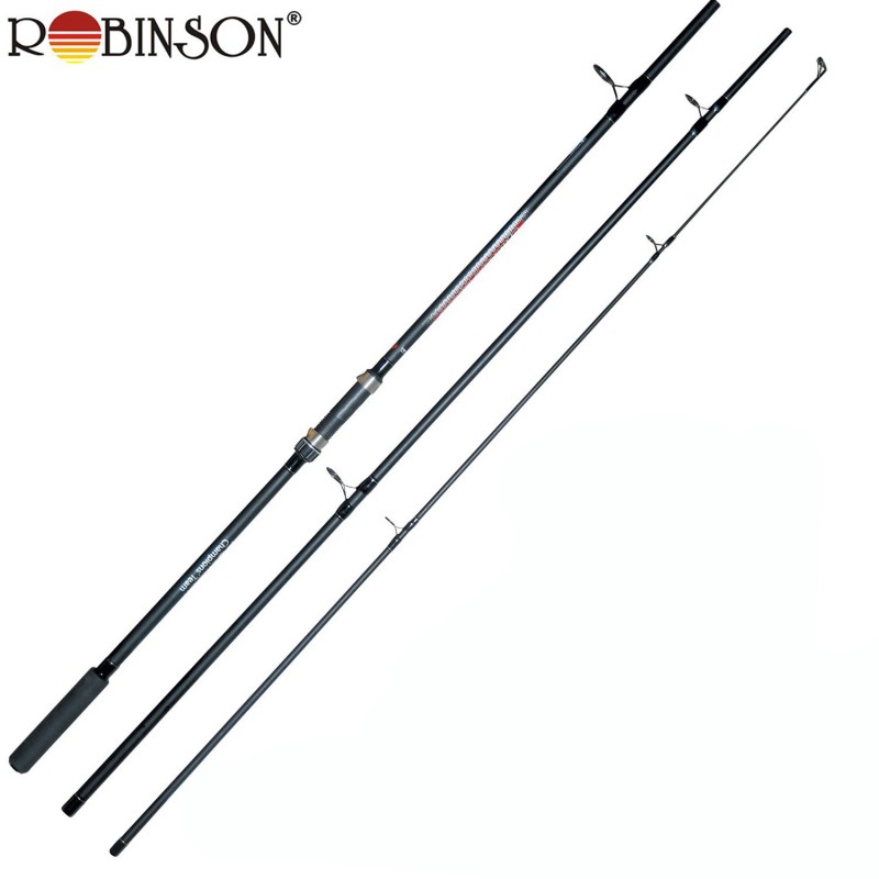 Карповое удилище Robinson DynaCore Carp Hunter 390, композит, штеккерный, 3,9 м, тест: 3.00 lbs, 489 г