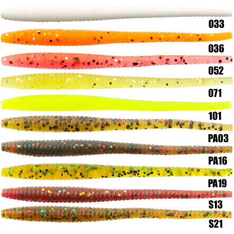 Слаги Lucky John WIGGLER WORM 2.3"