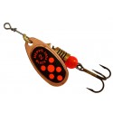 Блесна вращающаяся Mepps Black Fury Orange 2-** (4.5г)