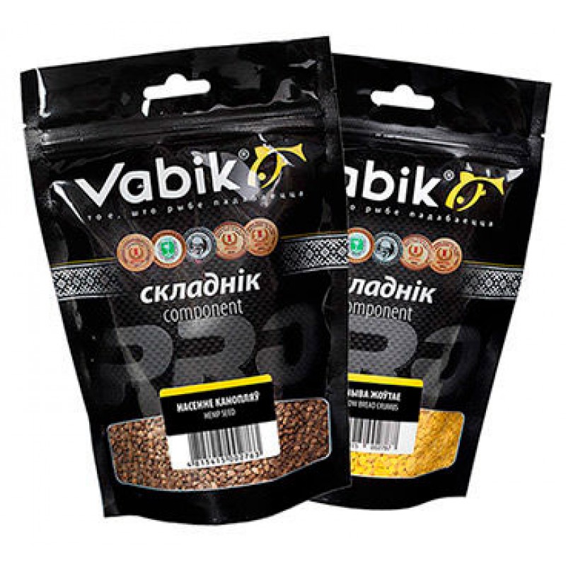 Компонент для прикормки Vabik PRO Рапс жареный молотый 150 г